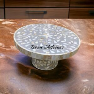 Mop Inlay Cake Stand