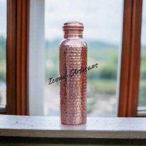 Pure Copper Water Bottle With Hammer