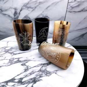 Drinking Horn Glass